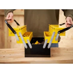 Caisse à outils vide métal Stanley 45 cm