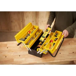 Caisse à outils vide métal Stanley 45 cm