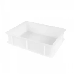 Caisse pleine 400 x 300 x 100 mm 9 L - blanc