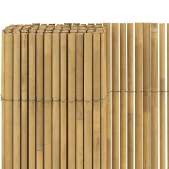 Canisse en bambou fendu couleur naturel L.3m x H.1 m