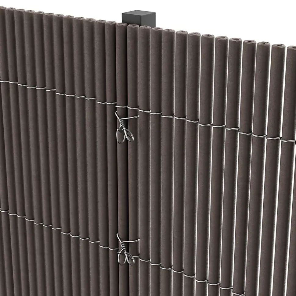 Canisse LOP PVC gris L.3 m x H.1,8 m