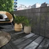 Canisse LOP PVC gris L.3 m x H1 m en Composite
