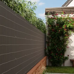 Canisse LOP PVC gris L.3 m x H1 m en Composite