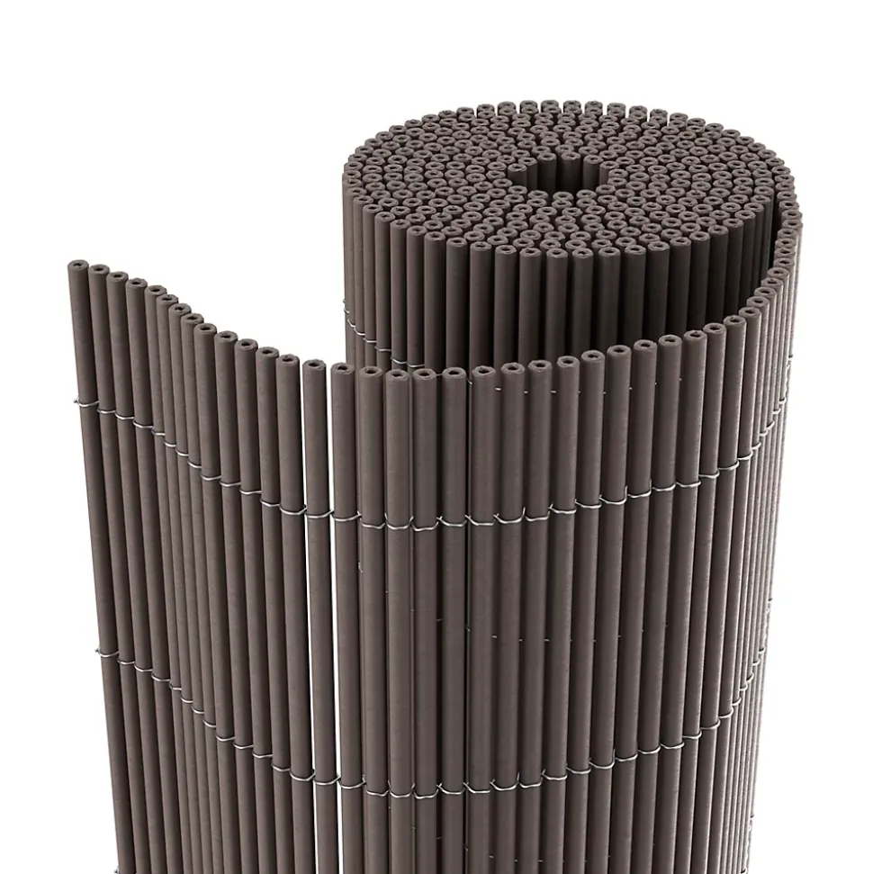 Canisse LOP PVC gris L.3 m x H.1,2 m