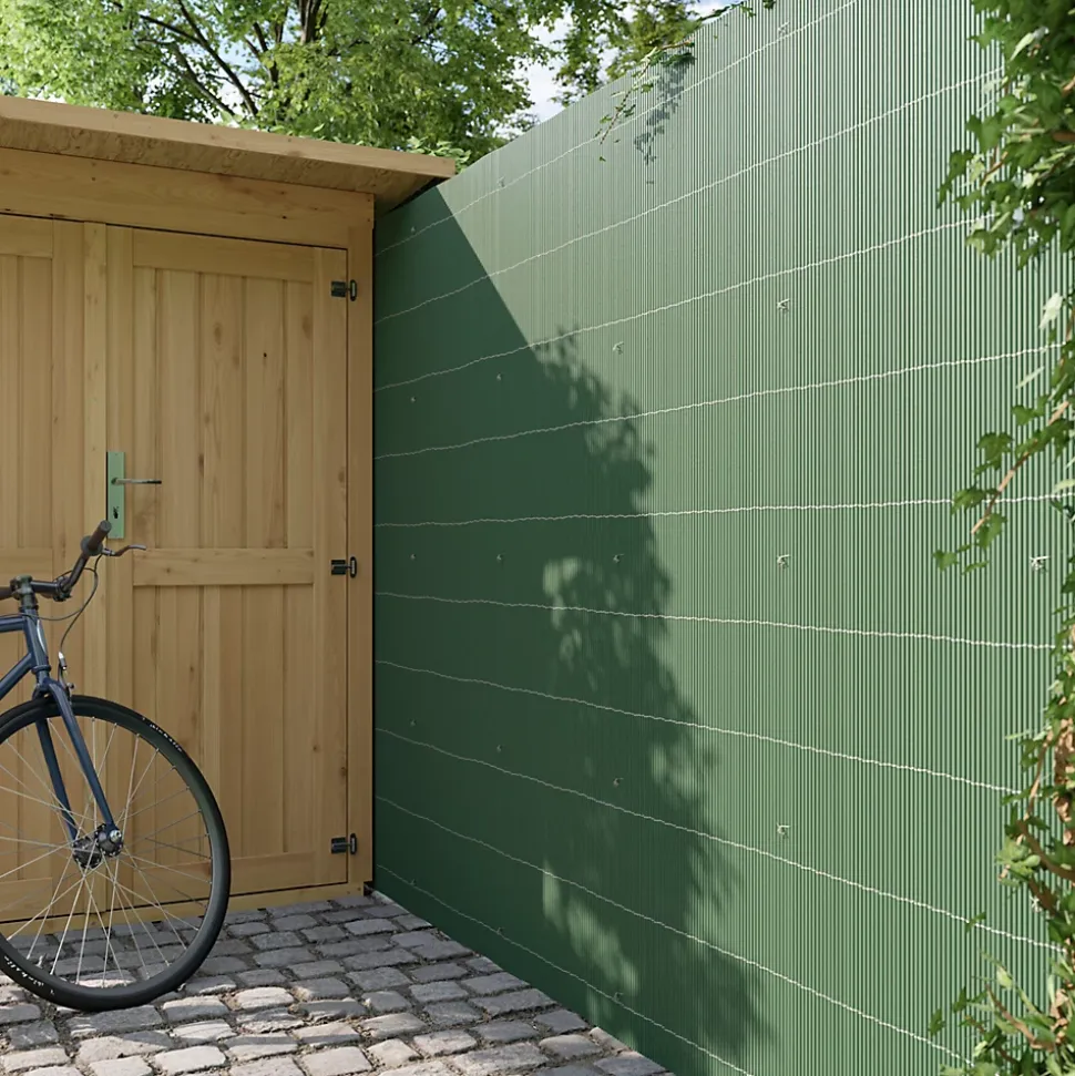 Canisse LOP PVC vert L.3 m x H.1,8 m