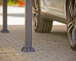 Carport aluminium 2 voitures 3.59 x 8.63m Canopia Arcadia 8500
