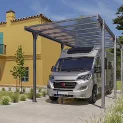 Carport camping car - Toit monopente - Hegoa 20