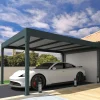 Carport isotoit MODERN îlot Gris anthracite 3,78x5,00m