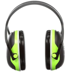 Casque antibruit haute visibilité serre-tête 3M PELTOR X4A SNR 33 dB Vert Unique