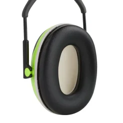 Casque antibruit haute visibilité serre-tête 3M PELTOR X4A SNR 33 dB Vert Unique