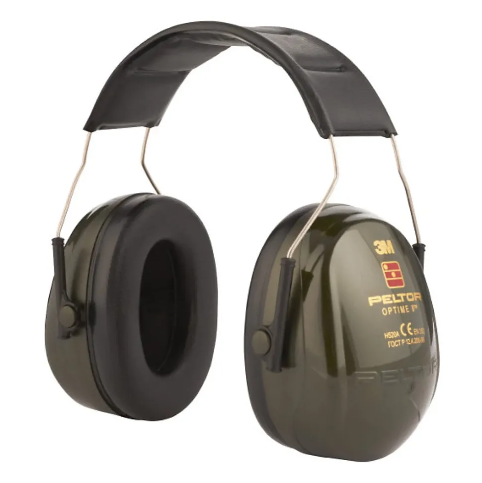 Casque antibruit serre-tête 3M PELTOR Optime II SNR 31 dB Vert Unique