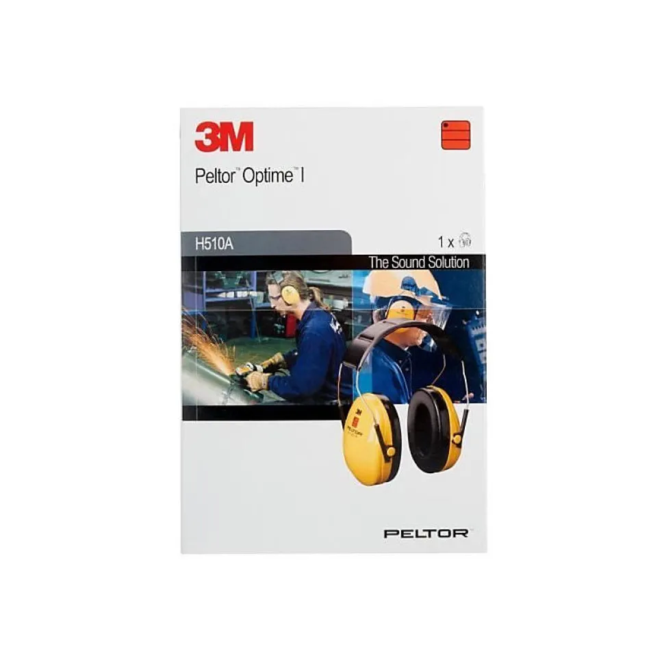 Casque antibruit serre-tête 3M PELTOR Optime I SNR 27 dB Jaune Unique