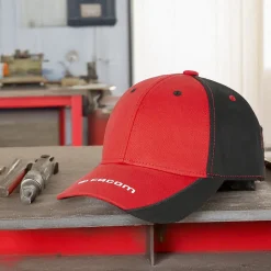Casquette de protection Facom FX/0/1/CAS/REF rouge et noir ajustable
