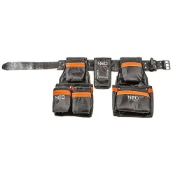 Ceinture À Outils En Cuir 12 Poches 84-330 Neo Tools