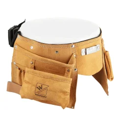 Ceinture cuir porte outil avec 10 poches - Wilmart