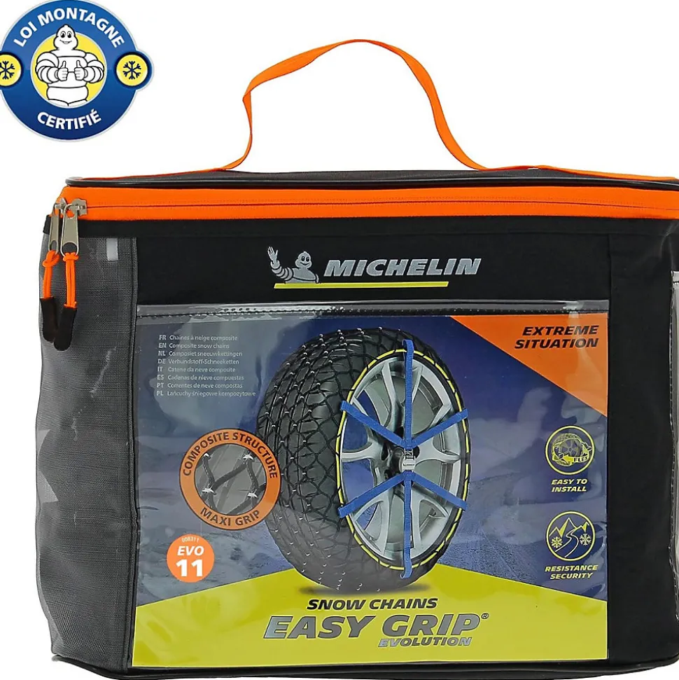 Chaînes à neige EasyGrip Modèle EVO11 Camping-car Fourgon MICHELIN