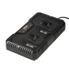 Chargeur de batterie rapide Erbauer 18V - pour 2 batteries