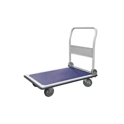 Chariot à plateau anti dérapant charge 300 kg