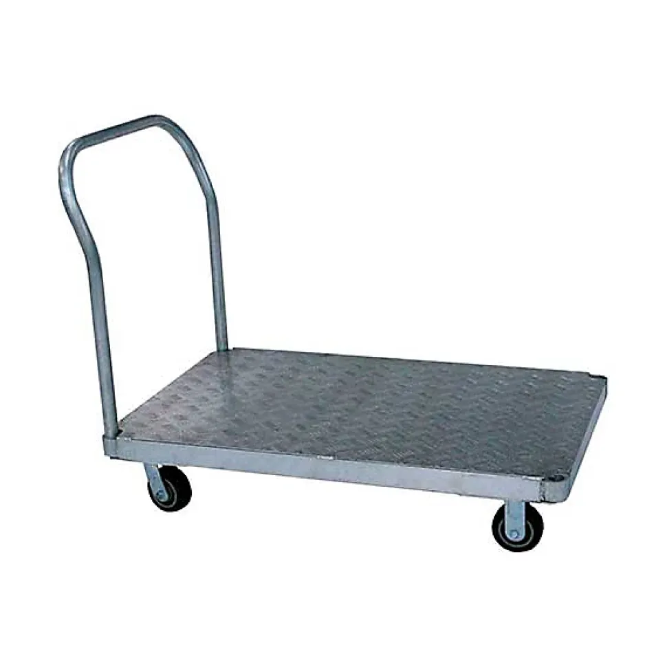 Chariot aluminium - Plateau de 1830 x 915mm - Capacité de 900 kg - AF3672