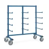 Chariot cantilever avec butées - Surface utile : 2000 x 800 mm - Charge max 500kg - 4616AS