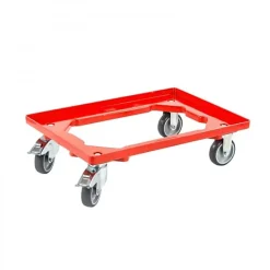 Chariot de transport OB600 pour Bac Euro ProfiPlus Allit - Rouge