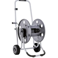 Chariot dévidoir sur roues vide metal 60 l.52,7 x H.88,3 x P.43 cm