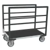 Chariot modulable à tube 2 ridelles - Plateau antidérapant 1115x710mm - Charge 500kg - 806724633