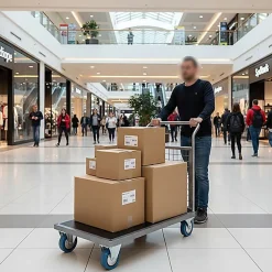 Chariot modulable grillagé - Plateau 1000x700mm - Charge max 500kg - CHM1T3
