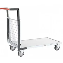 Chariot modulaire 1 côté grillagé - Plateau 985x600mm - Charge max 250kg - 806724241