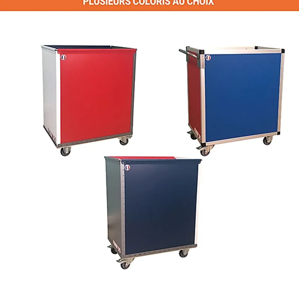 Chariot niveau constant - Gris métal -650x450mm- Charge max 50kg - 805010701/GM
