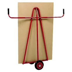 Chariot porte panneaux 300kg - Roues caoutchouc - 800000071