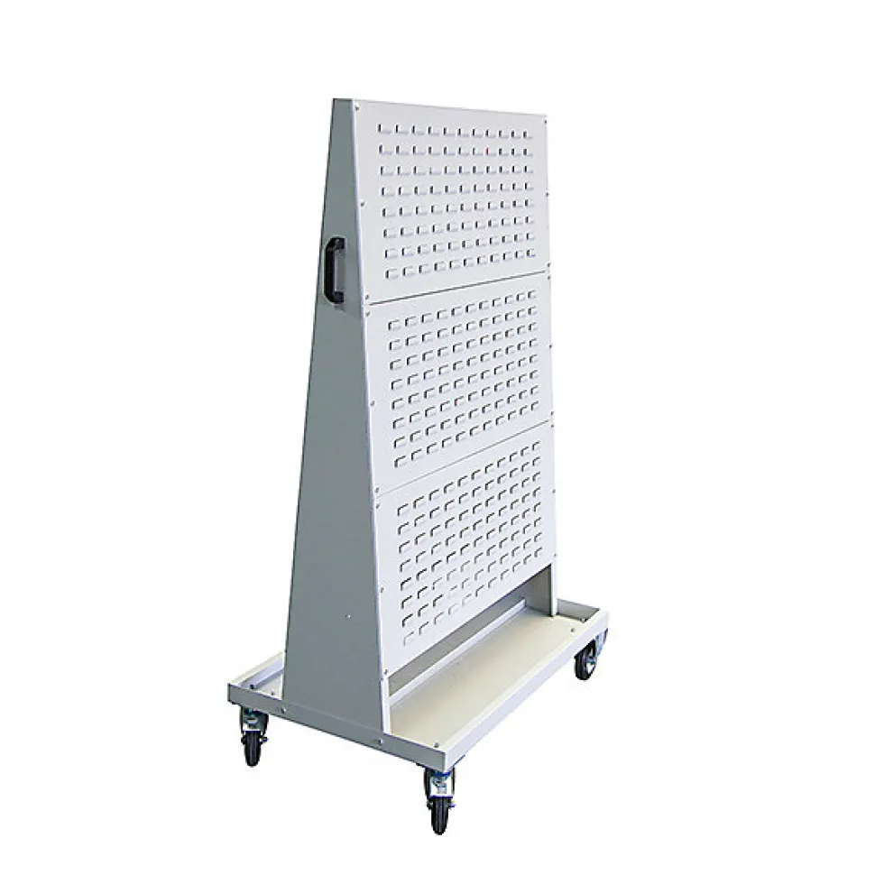 Chariot porte-bacs à bec : structure avec 112 bacs 1L et 20 bacs 3L et 8 bacs 8L - 880010531