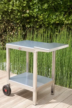 Chariot pour plancha en inox Plein Air Compact Krampouz