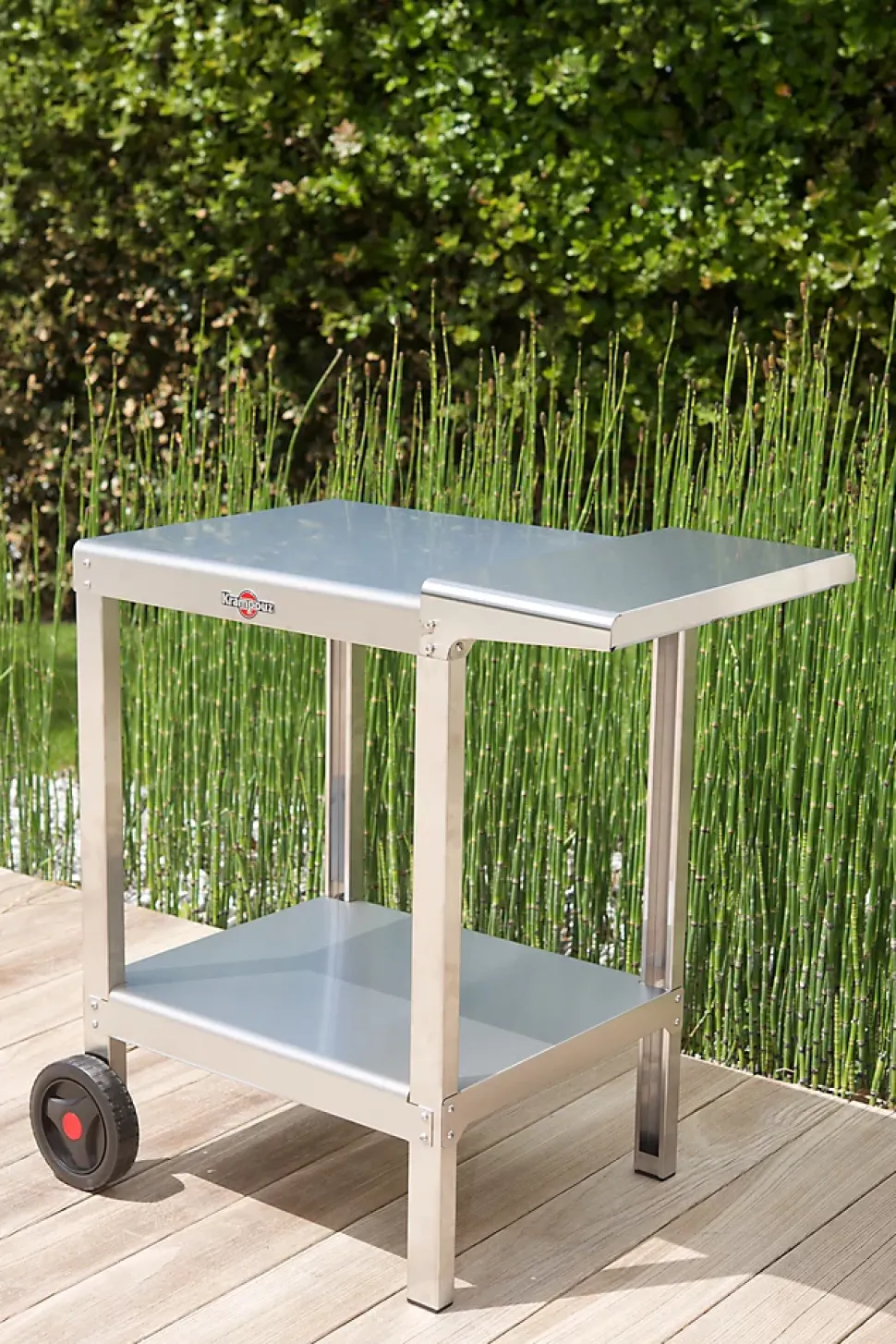Chariot pour plancha en inox Plein Air Compact Krampouz
