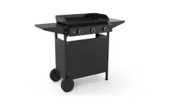 Chariot pour plancha Origin 75 cm en acier noir Forge Adour