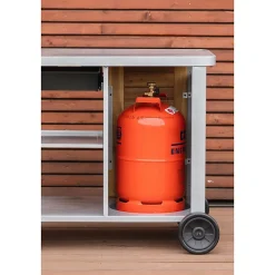Chariot Woody Deluxe pour plancha 2 et 3 brûleurs