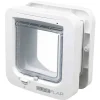 Chatière à puce Electronique 21 par 21 cm extérieur, 4 positions SureFlap pour chat
