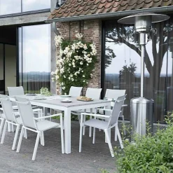 Chauffe terrasse au gaz 5000 w Inox AURA