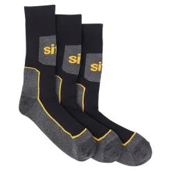 Chaussettes de travail Site taille 42-46 grises - lot de 3