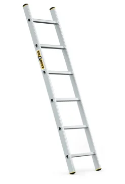 Échelle à appui en aluminium DRABEST 1x6 professionnelle, 1 pièce