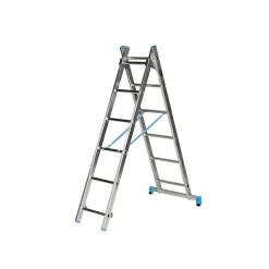 Échelle d'escalier multiposition 2 x 6 marches - 3,3 m