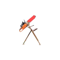 Chevalet de sciage tronçonneuse - FX-SH1.0 FUXTEC - acier galvanisé, avec porte-scie, pour couper le bois