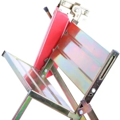 Chevalet de sciage tronçonneuse - FX-SH1.0 FUXTEC - acier galvanisé, avec porte-scie, pour couper le bois