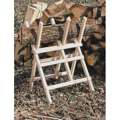 Chevalet en bois 3 branches 90x63cm auto-blocage