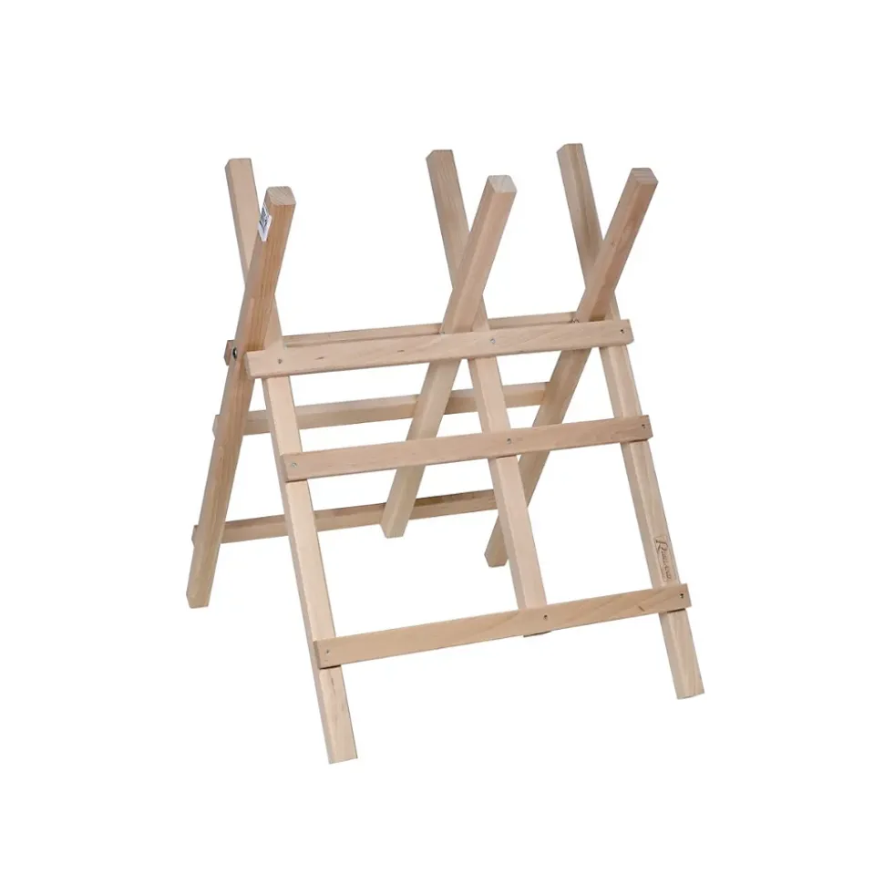 Chevalet en bois 3 branches 90x63cm auto-blocage