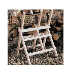 Chevalet en bois 3 branches 90x63cm auto-blocage
