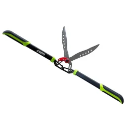 Cisaille de jardin avec levier Démultiplicateur Lame 27.5cm - Sécateur Jardin Coupe Arbustes, Haies, Branches VITO