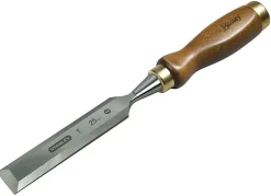 Ciseau sculpteur Stanley manche bois 40 mm, lame 170 mm - 2-16-396