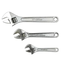 Clé à molette de 6 ", 8" et 10 " - 3 pièces