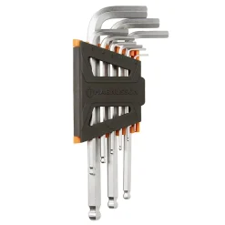 Clé 6 pans à tête sphérique Magnusson - 9 pièces